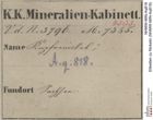 Etiketten zu Nickelin (NHMW-MIN-Aq818)